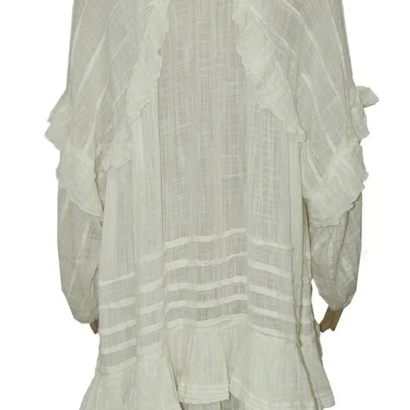 Free People White Mini Dress - Picture 7 of 8